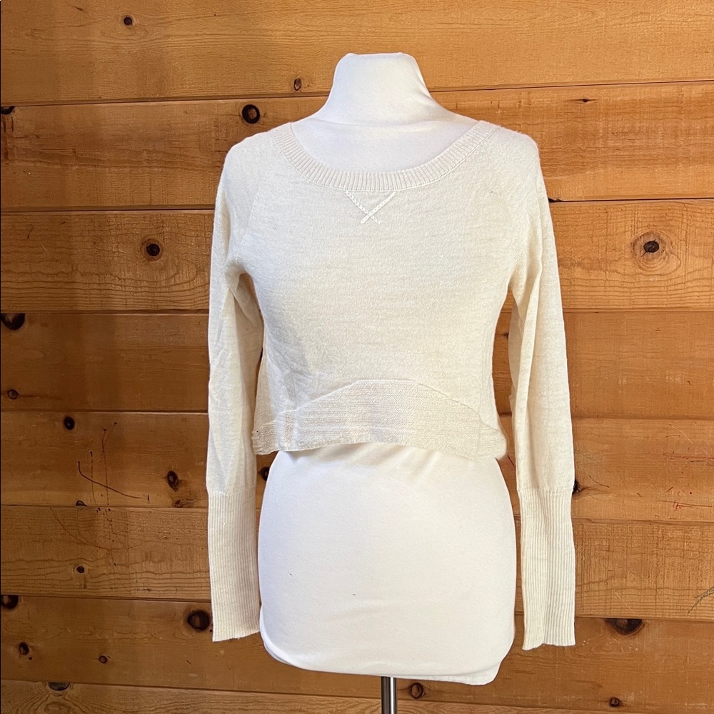 Dolce Vita alpaca crop sweater